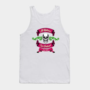 All Hallows' Eve Podcast Alternative Logo Tank Top